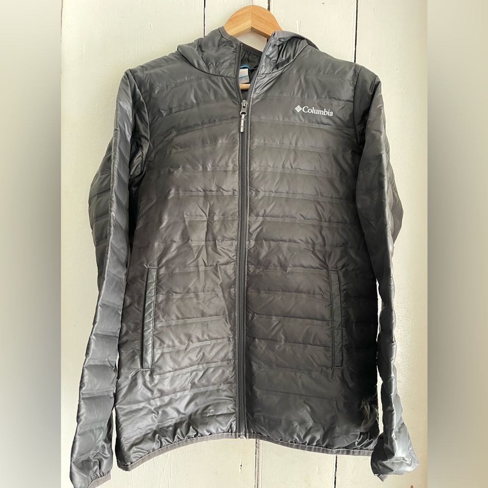 Columbia Youth hooded zip up jacket